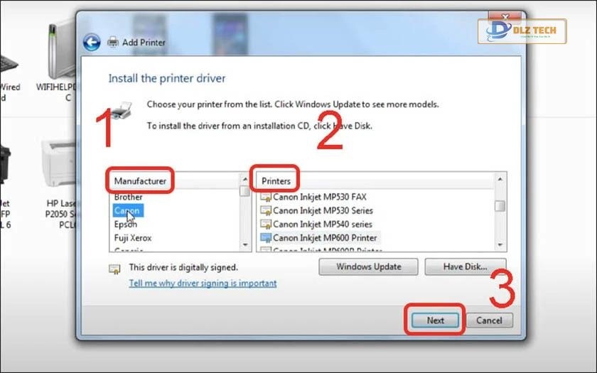 Đổi tên máy in cho dễ nhận biết