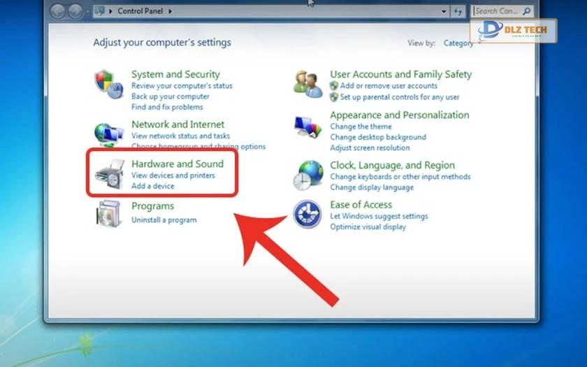 Cách kết nối máy in với máy tính win 7 qua Control Panel