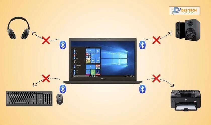 Tại sao laptop không có Bluetooth Network Connection?