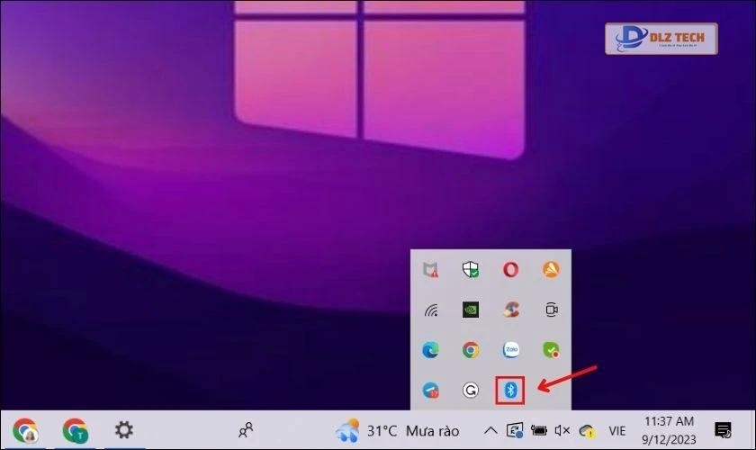 Kiểm tra tình trạng Bluetooth