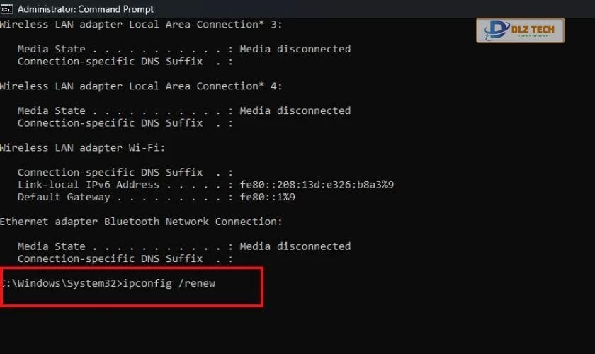 Khôi phục địa chỉ IP