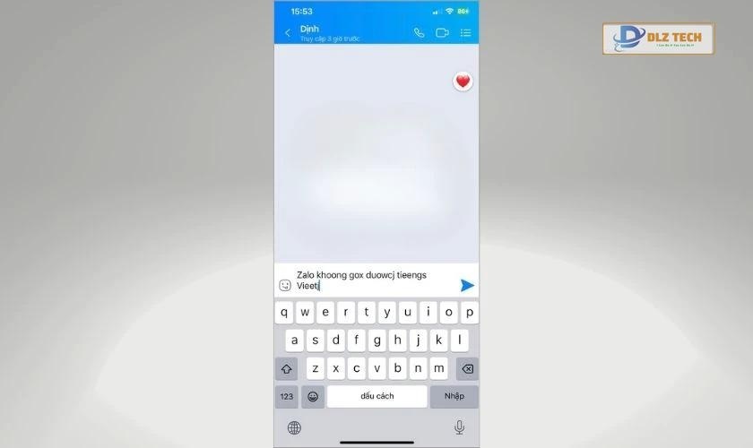 Nguyên nhân Zalo không gõ được tiếng Việt