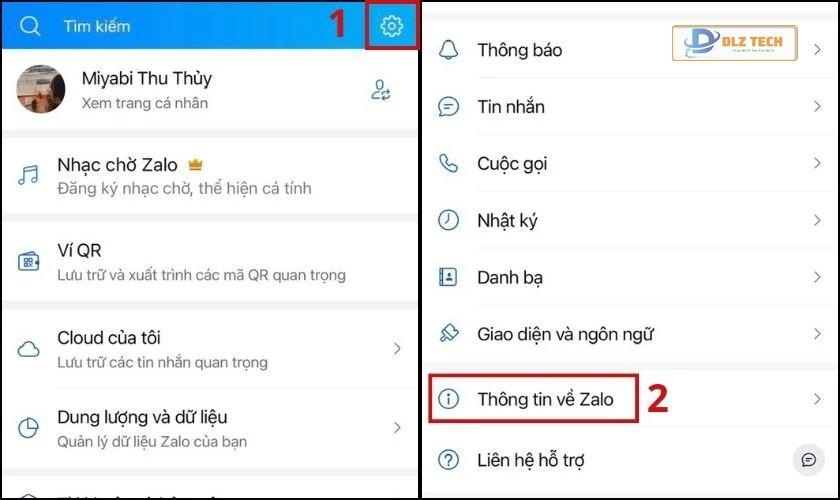 Cập nhật Zalo trên điện thoại