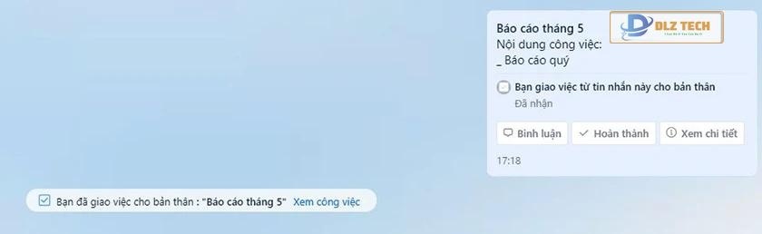 Tạo danh sách công việc