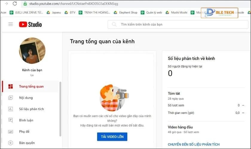 Cách đăng video trên YouTube Shorts trên máy tính