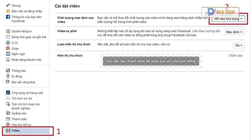 Đăng video HD lên Facebook bằng máy tính