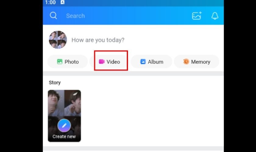 Đăng video từ máy tính lên Zalo