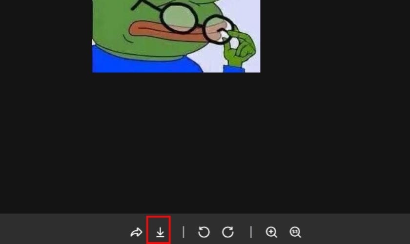 Tải ảnh, video trên Zalo máy tính