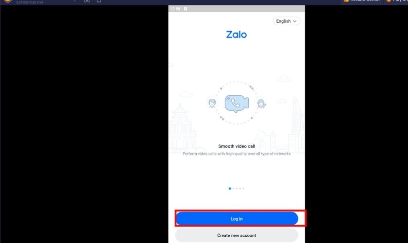 Đăng nhập vào tài khoản Zalo