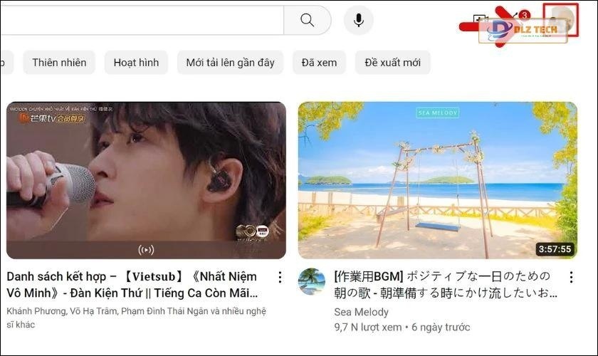 Cách đăng xuất tài khoản Youtube trên máy tính