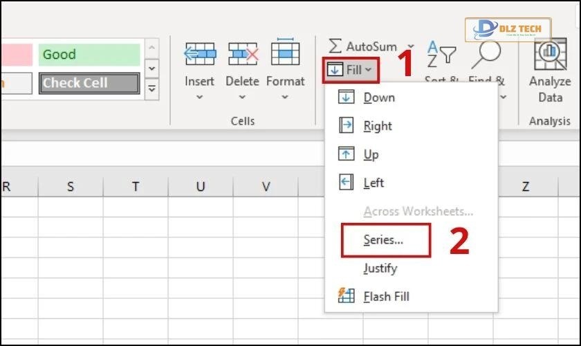 đánh số thứ tự tự nhảy trong excel với stop value
