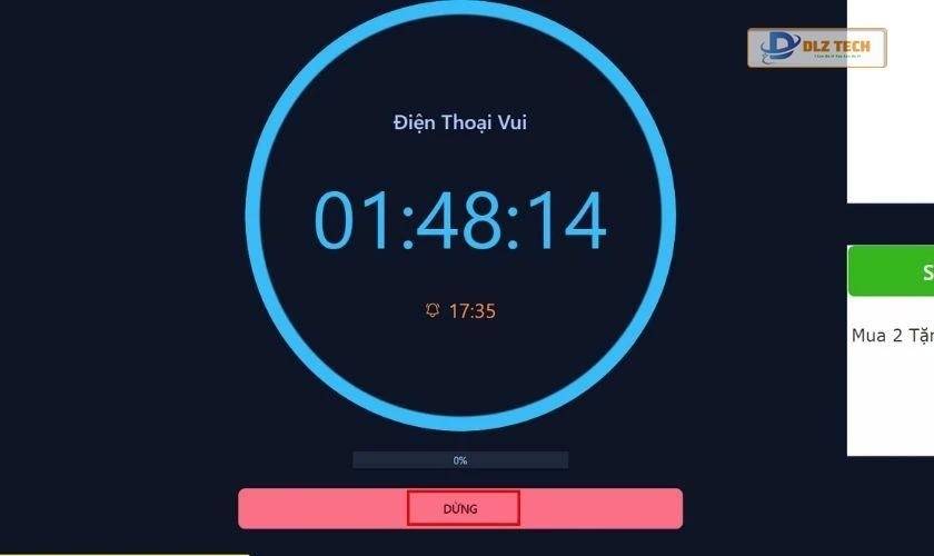 đặt đồng hồ báo thức online trên máy tính