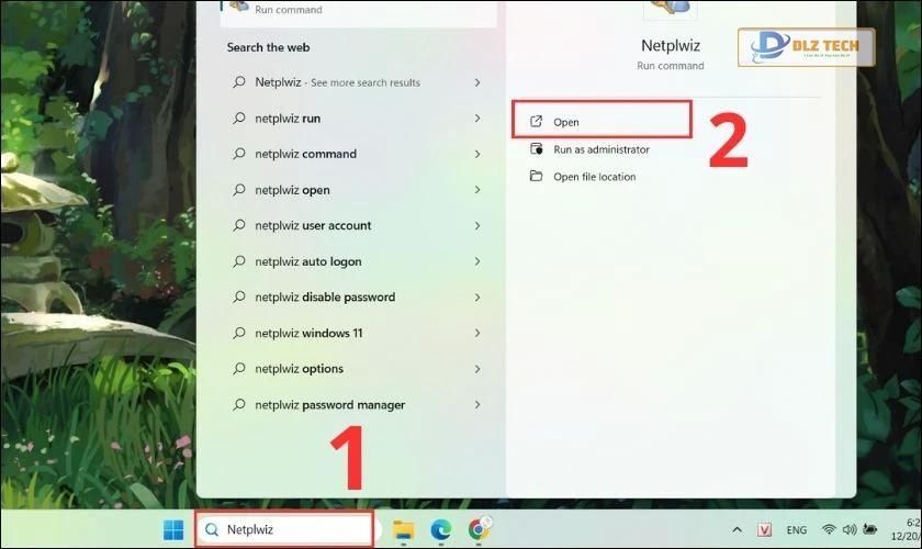 Đặt mật khẩu máy tính bằng Netplwiz