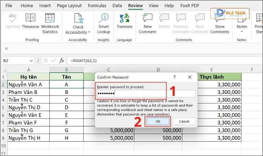 cách dấu 1 công thức