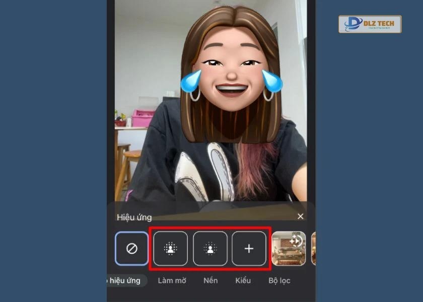 Thay đổi phông nền Google Meet