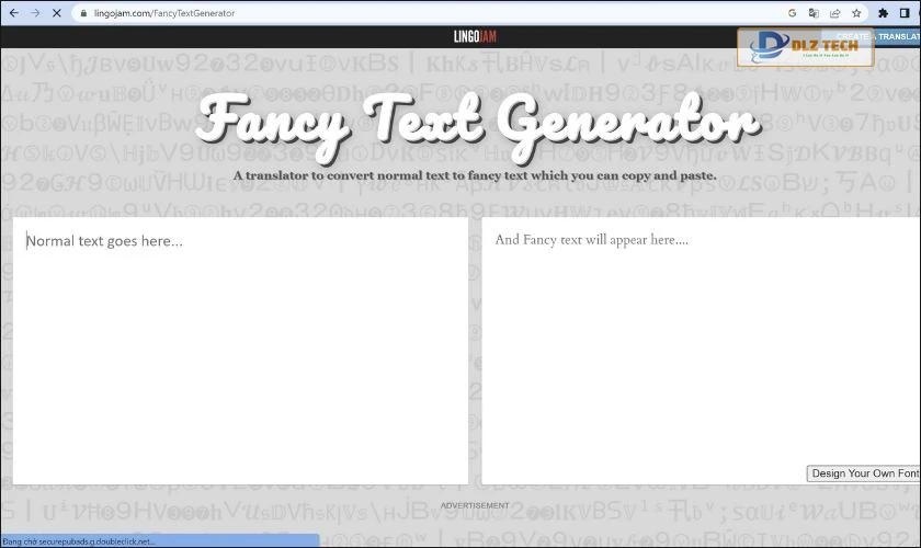 Giao diện LINGOJAM