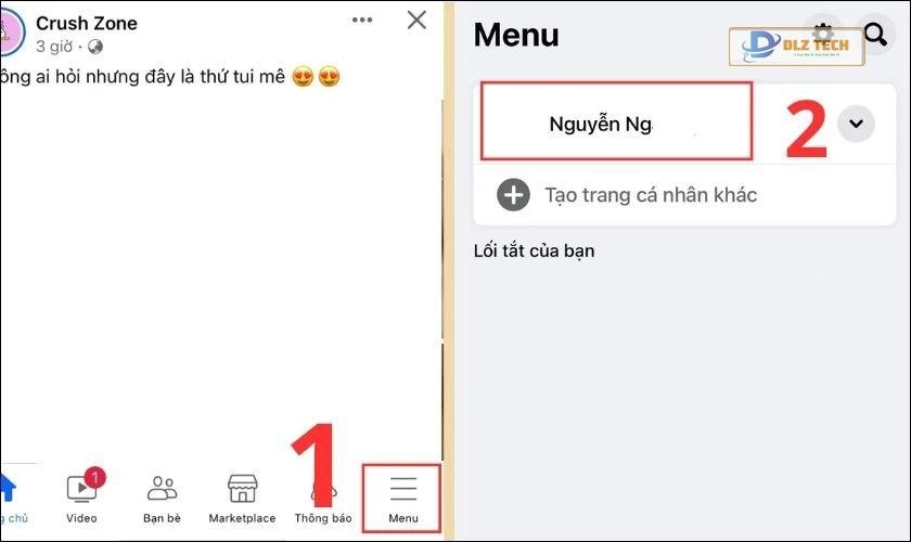 Đổi ngày sinh trên Facebook qua điện thoại