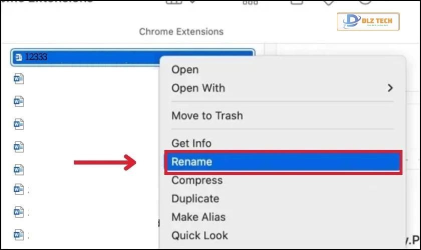 Hướng dẫn cách đổi tên file Word đã lưu trên MacBook