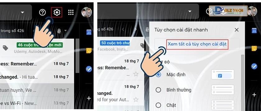 Cách thay đổi tên gmail trên máy tính thông qua trình duyệt