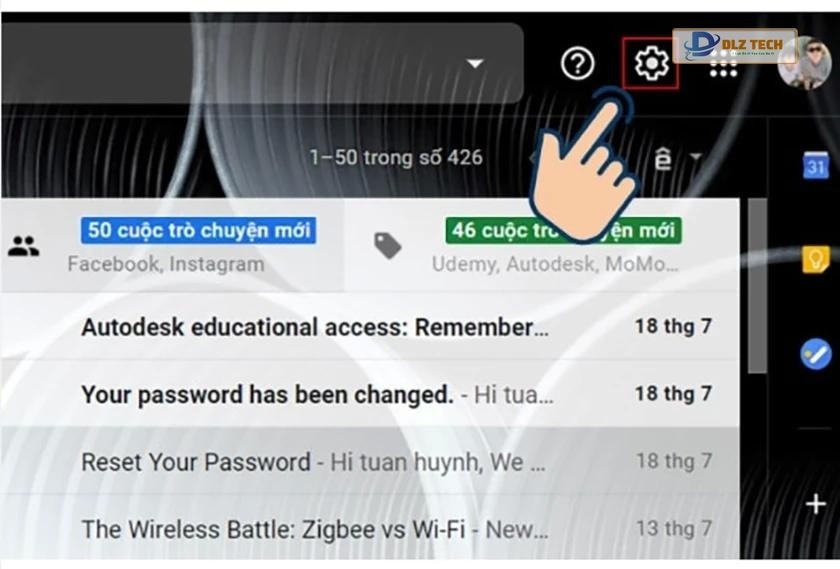 thay đổi tên tài khoản gmail