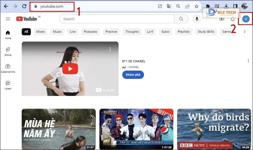 Hướng dẫn đổi tên kênh YouTube trên máy tính
