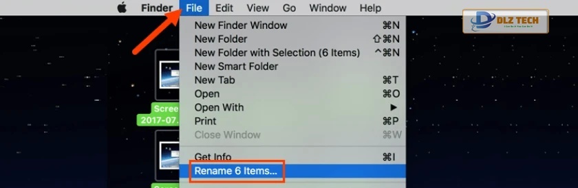 Cách đổi tên file trên máy Macbook Pro / Air