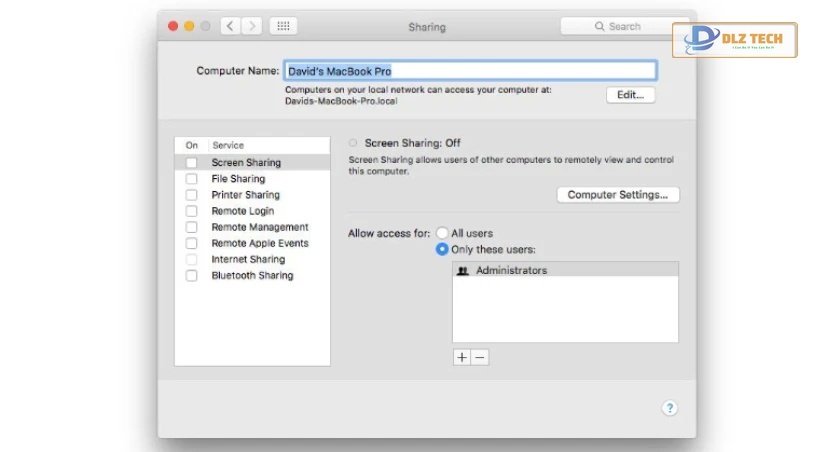 Cách đổi tên bluetooth trên Macbook Pro / Air