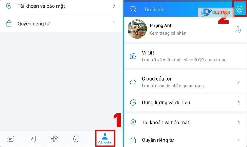 Đổi tên bạn bè trên Zalo bằng cách đổi tên trong danh bạ