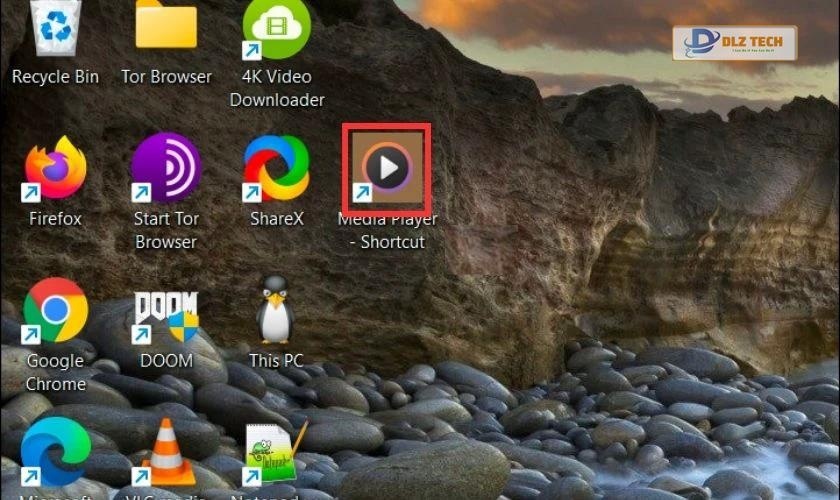 Hoàn tất cách đưa ứng dụng ra màn hình máy tính Win 10,11 