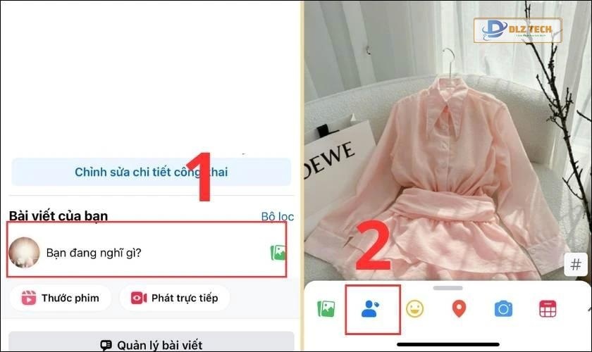 Hướng dẫn gắn lại thẻ tag tên Facebook đã gỡ trên điện thoại