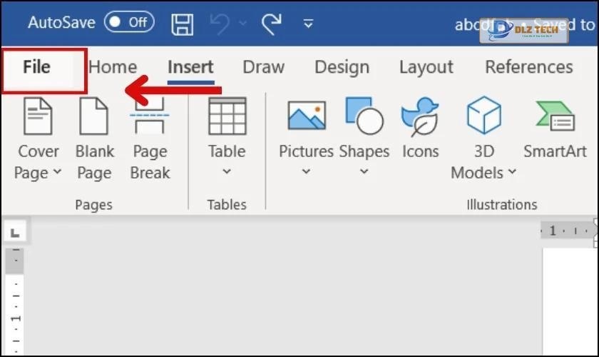 Lưu file Word dưới dạng PDF 