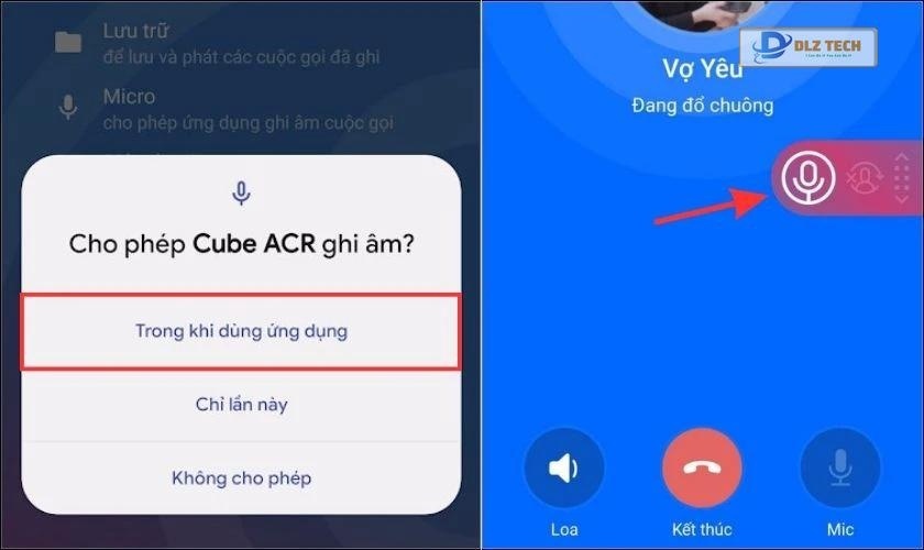 Ghi âm cuộc gọi Zalo trên Android