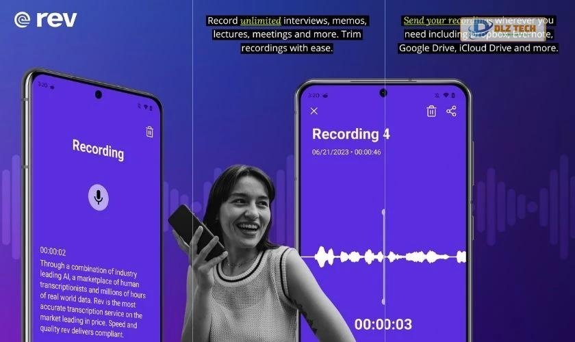 Rev: Record & Transcribe
