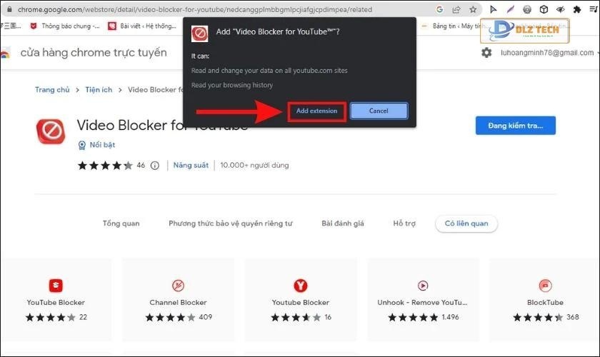 Xác nhận thêm Video Blocker