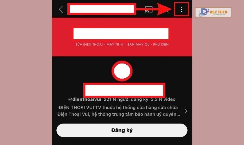 Cách chặn kênh YouTube