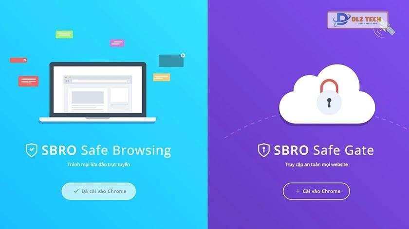 Sử dụng extension tiện ích SBRO Safe Browsing