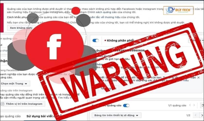 Có loại nội dung nào bị cấm khi quảng cáo trên Facebook không?