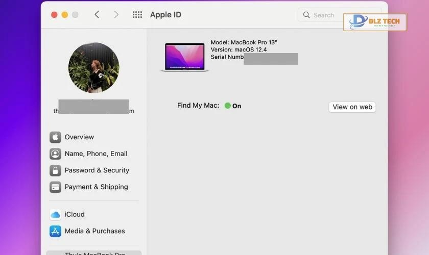 Check các thông tin của MacBook