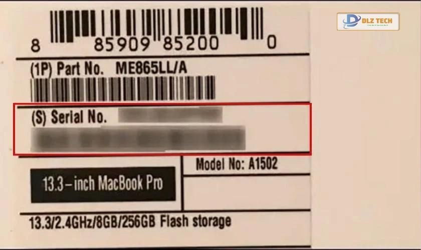 Check thông qua vỏ hộp sản phẩm