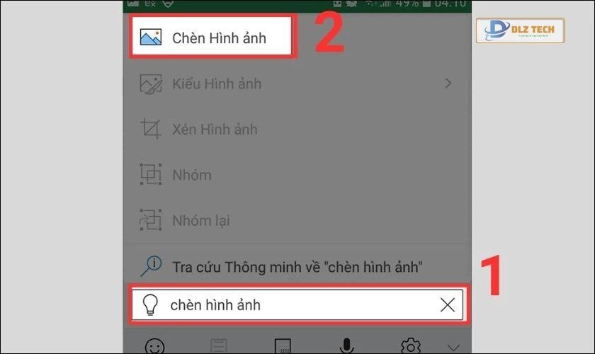 Hướng dẫn cách chèn ảnh vào Excel trên điện thoại