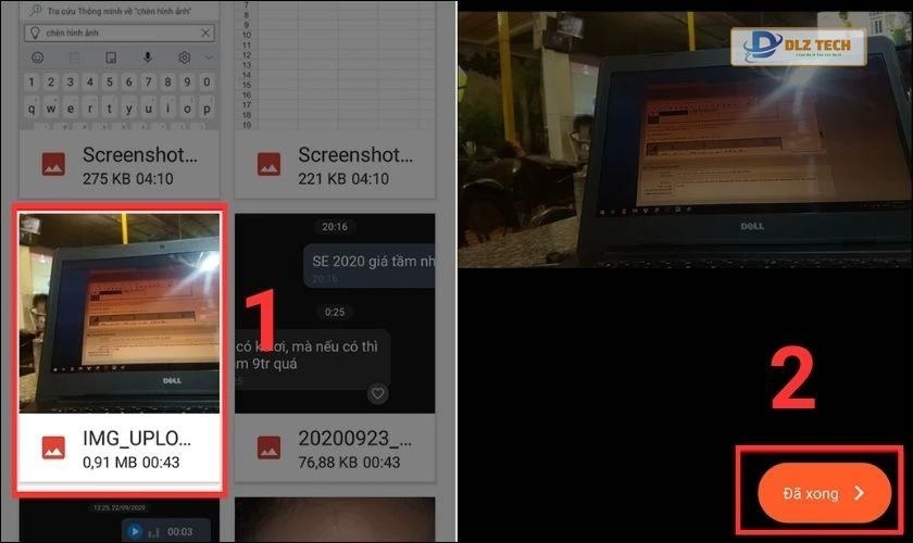 Cách chèn ảnh vào Excel trên điện thoại nhanh chóng