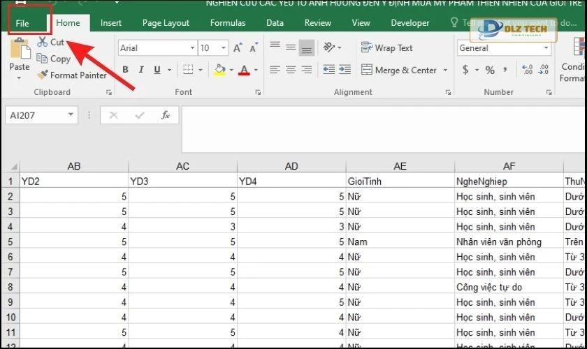Cách chèn chữ ký điện tử ẩn vào file Excel 