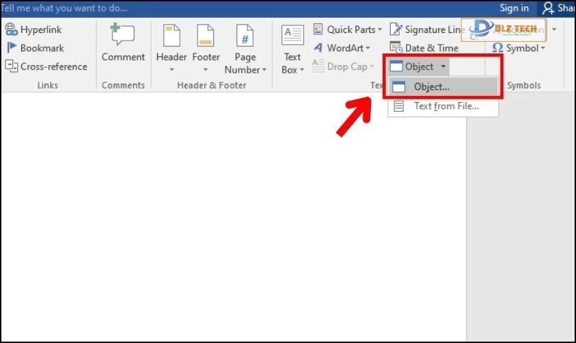 Chọn Create from File