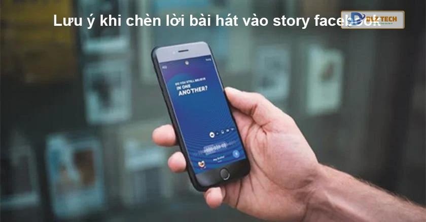 lưu ý khi thực hiện