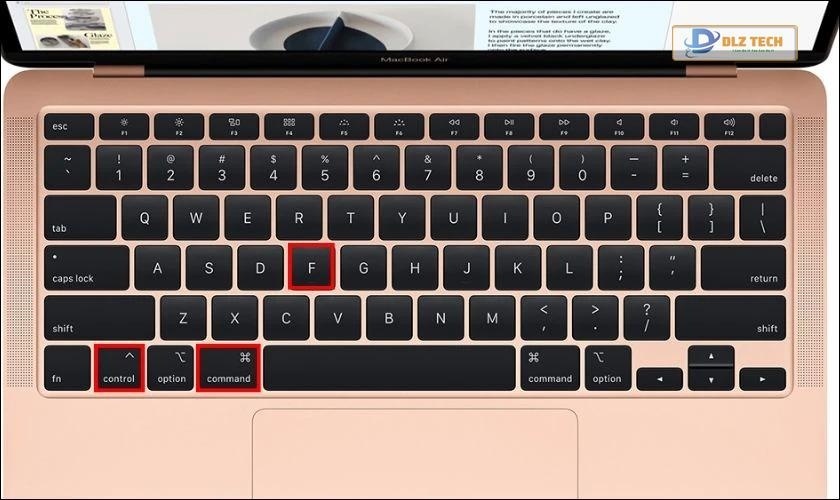 Cách chia đôi màn hình laptop bằng phím tắt Macbook 