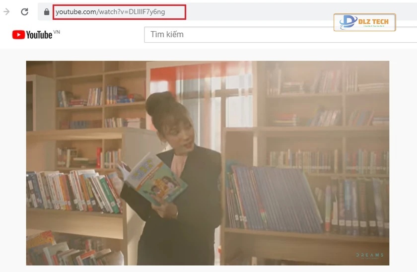 Sao chép đường link video