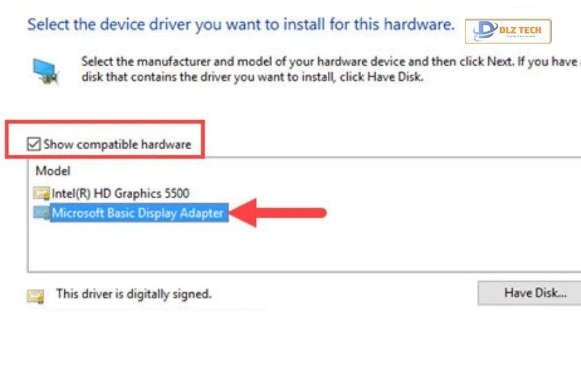 biện pháp khắc phục lỗi chỉnh độ sáng màn hình laptop bước 7