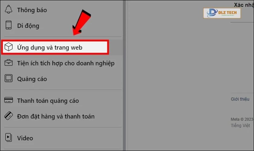 Ứng dụng và trang web