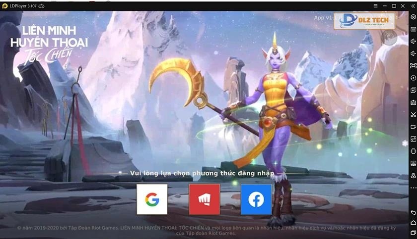 Chơi game Liên Minh Tốc Chiến trên LD Player