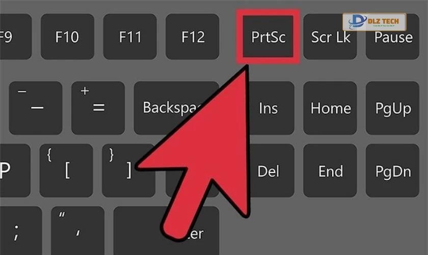 chụp màn hình excel bằng bàn phím